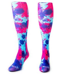 New CranBarry Paint Splatter Hocsocx