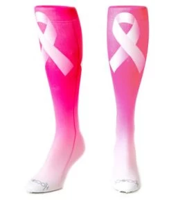 New CranBarry Pink Ribbon Hocsocx