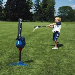 FRANKLIN MLB® SUPER STAR BATTER AND FIELDER MULTI-FUNCTION 4-IN-1 PITCHING MACHINE -Sports Equipment Store FRANKLIN HOME RUN TRAINING BALLS 4