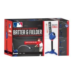 FRANKLIN MLB® SUPER STAR BATTER AND FIELDER MULTI-FUNCTION 4-IN-1 PITCHING MACHINE -Sports Equipment Store FRANKLIN HOME RUN TRAINING BALLS 5