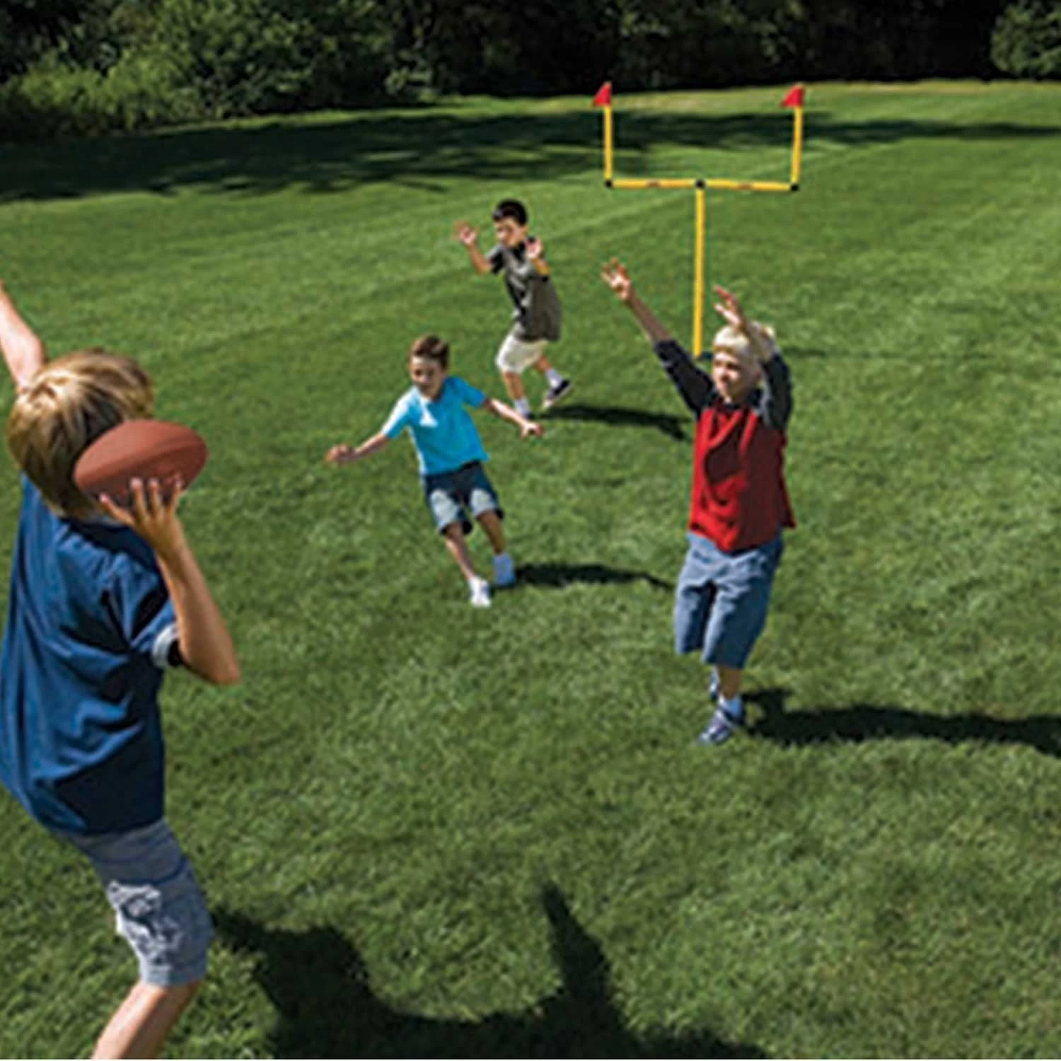 Franklin YOUTH FOOTBALL 2 GOAL POST SET 6 Franklin YOUTH FOOTBALL 2 GOAL POST SET - Image 4