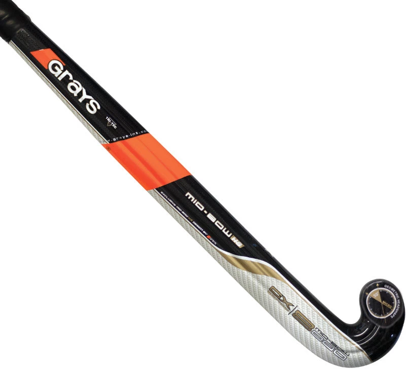 GRAYS GX8000 Mid-Bow Micro HS Composite Field Hockey Stick 3 GRAYS GX8000 Mid-Bow Micro HS Composite Field Hockey Stick