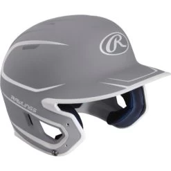 Rawlings Mach Senior Two-Tone Matte Helmet -Sports Equipment Store MACH2SR SIL7 6
