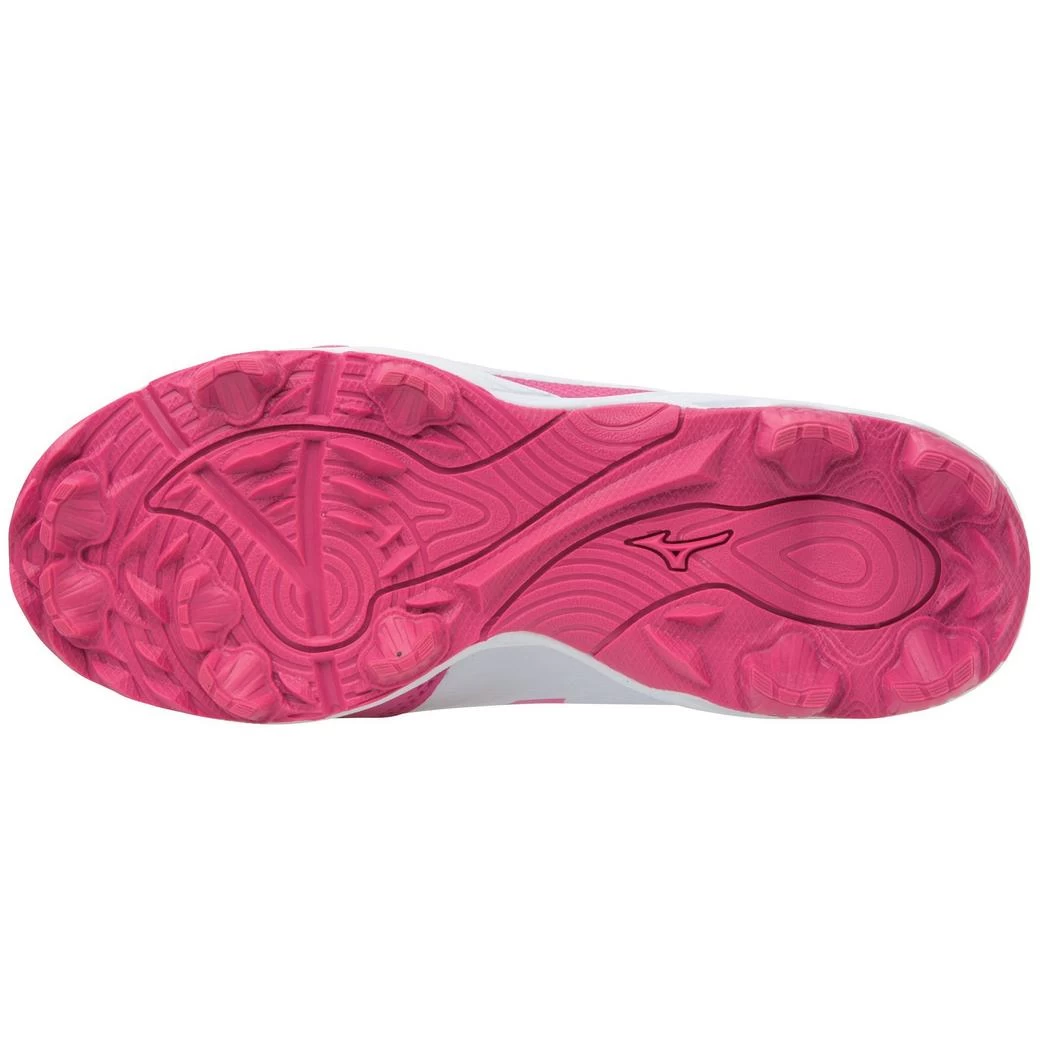 Mizuno 9-Spike Advanced Youth Finch Franchise 7 Girls Molded Softball Cleat - Image 3