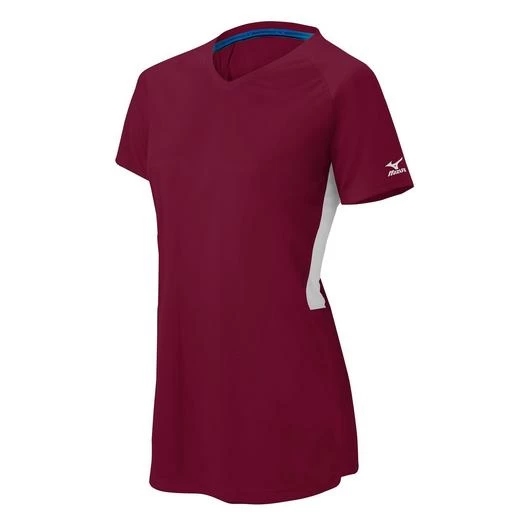 Mizuno GIRLS COMP SS V-NECK 3 Mizuno GIRLS COMP SS V-NECK