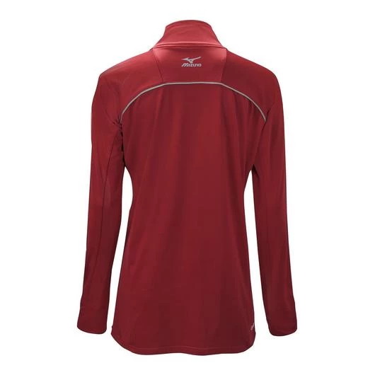 Mizuno Women's Comp 1/2 Zip Long Sleeve Pullover 4 Mizuno Women's Comp 1/2 Zip Long Sleeve Pullover - Image 2