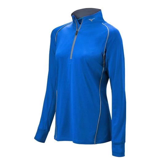 Mizuno Women's Comp 1/2 Zip Long Sleeve Pullover 11 Mizuno Women's Comp 1/2 Zip Long Sleeve Pullover - Image 9