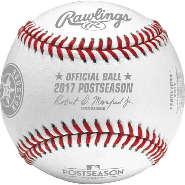Rawlings MLB 2017 Houston Astros American League Champions Baseball 3 Rawlings MLB 2017 Houston Astros American League Champions Baseball