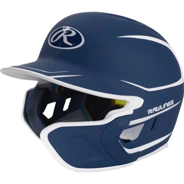 Rawlings Mach Senior Two-Tone Matte Helmet With EXT Flap - Image 3