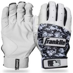 FRANKLIN DIGITEK BATTING GLOVES -Sports Equipment Store franklin digitek white black